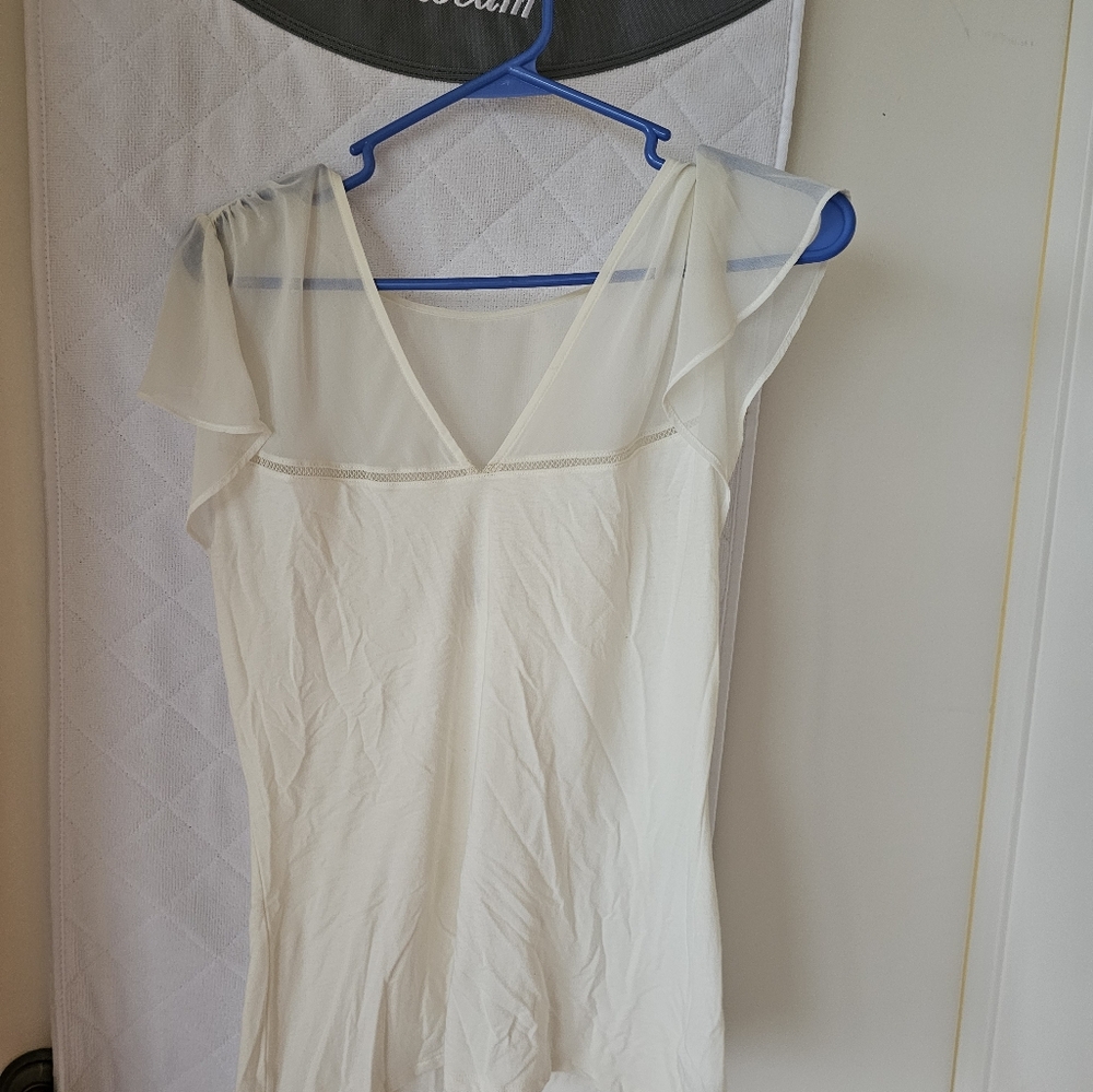 Espresso white size medium top